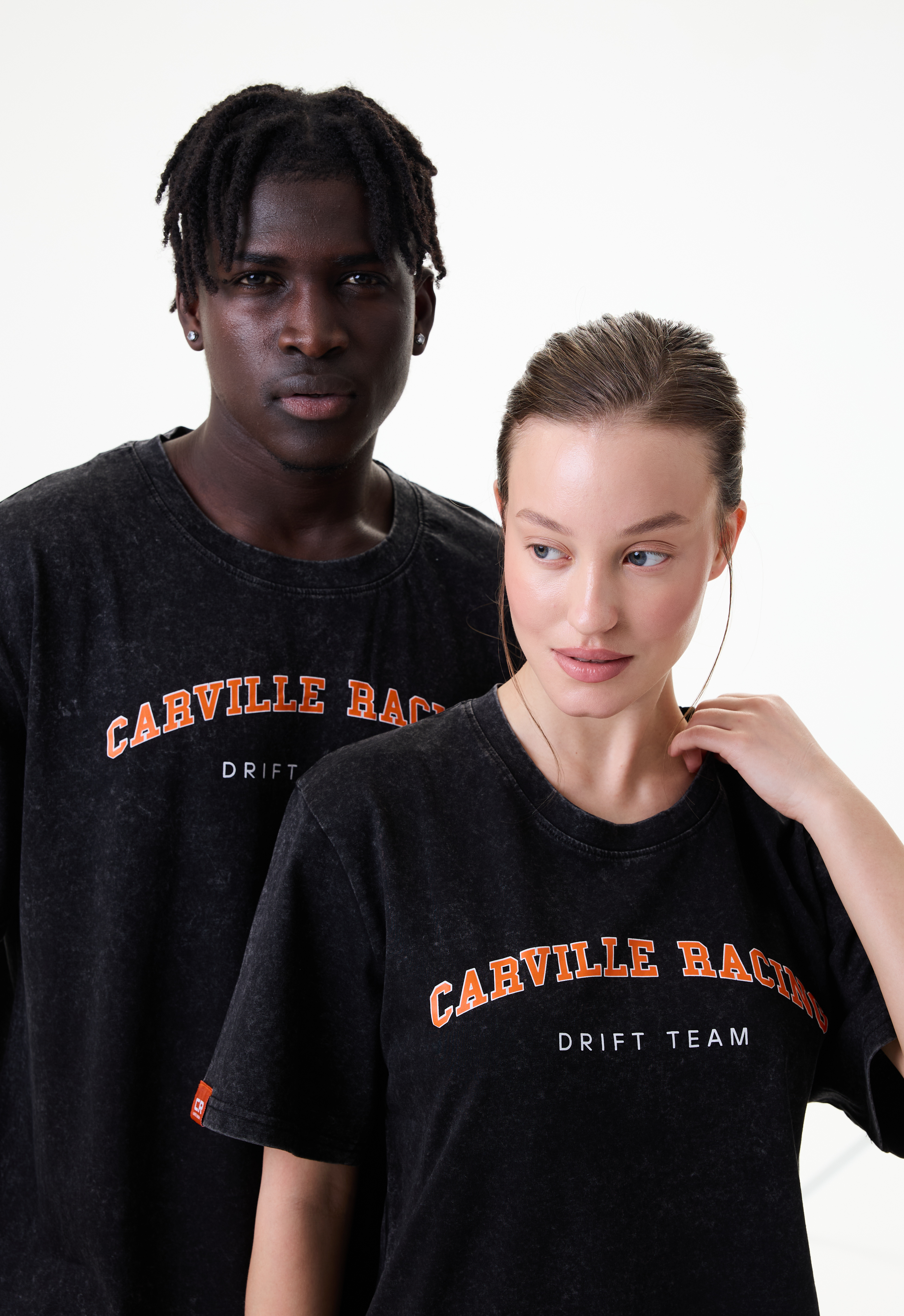 Футболка взрослая унисекс Carville Racing t-shirt_CR2024_black_acid_2XL 