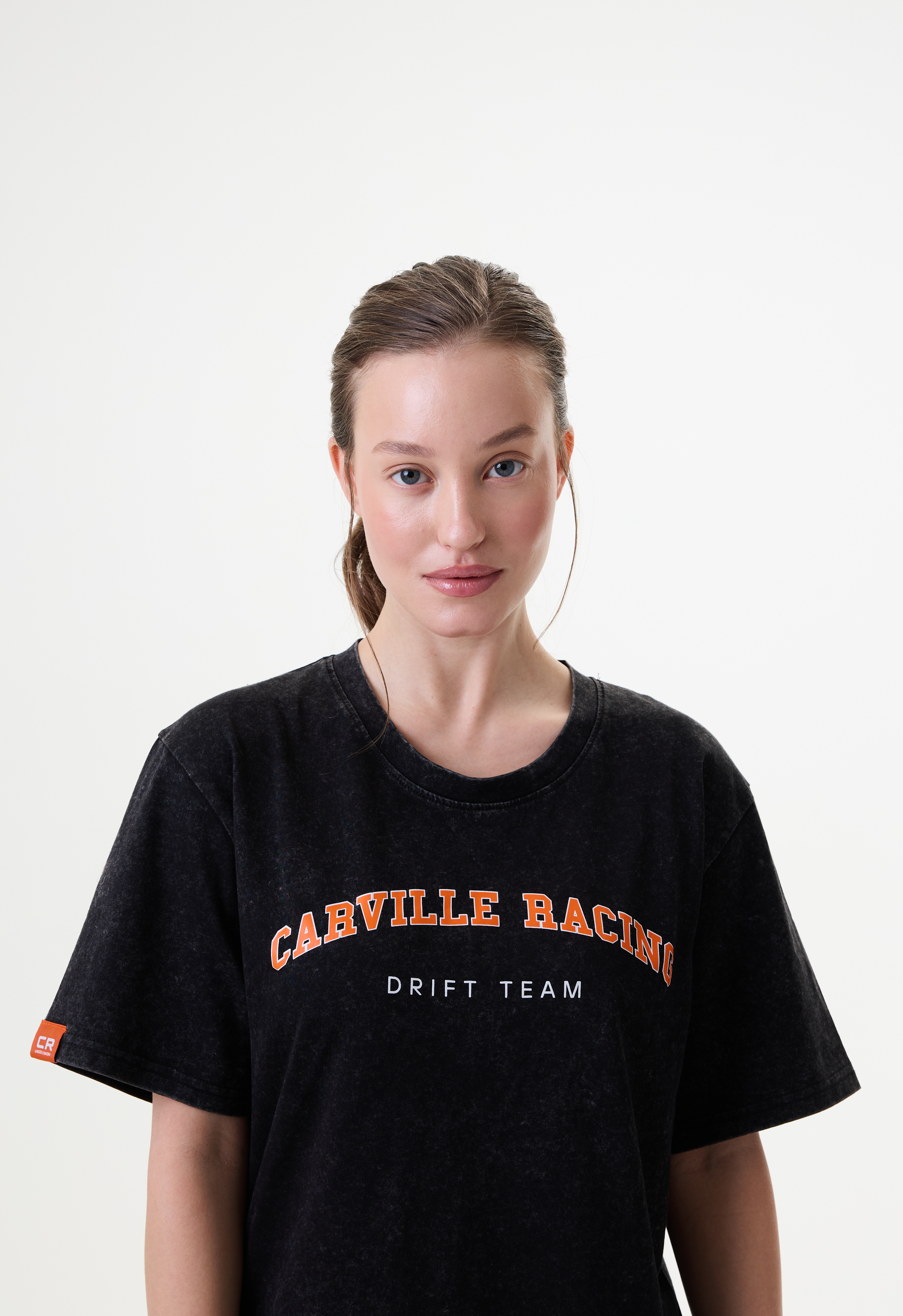 Футболка взрослая унисекс Carville Racing t-shirt_CR2024_black_acid_2XL 