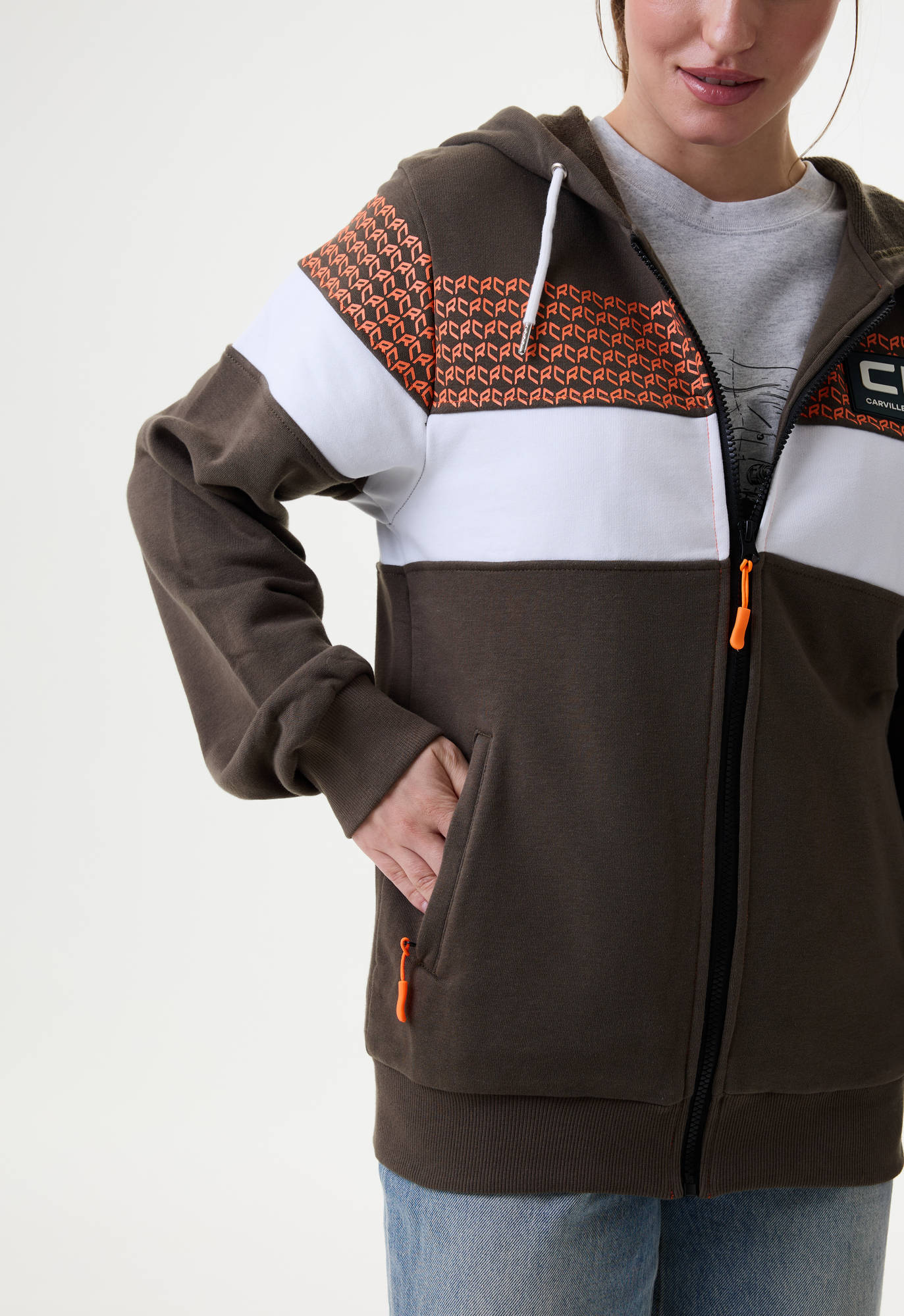 Толстовка на молнии Carville Racing 2CR9 