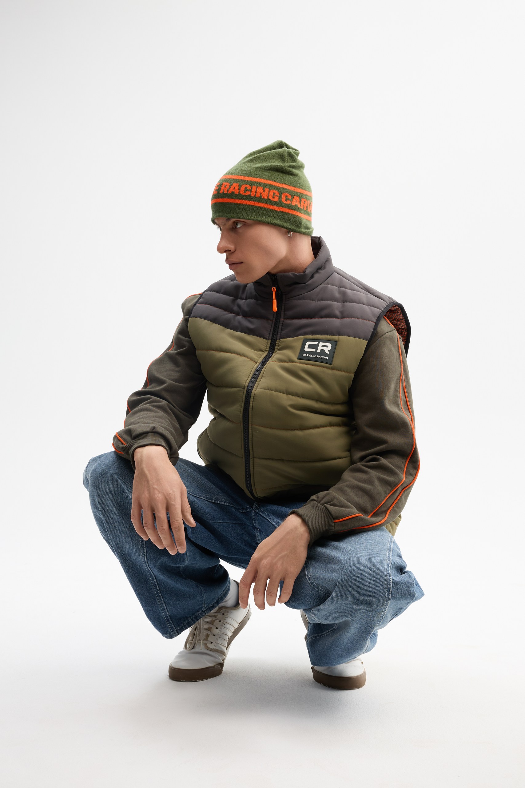 Шапка зеленая Carville Racing Carville Racing 9CR92 