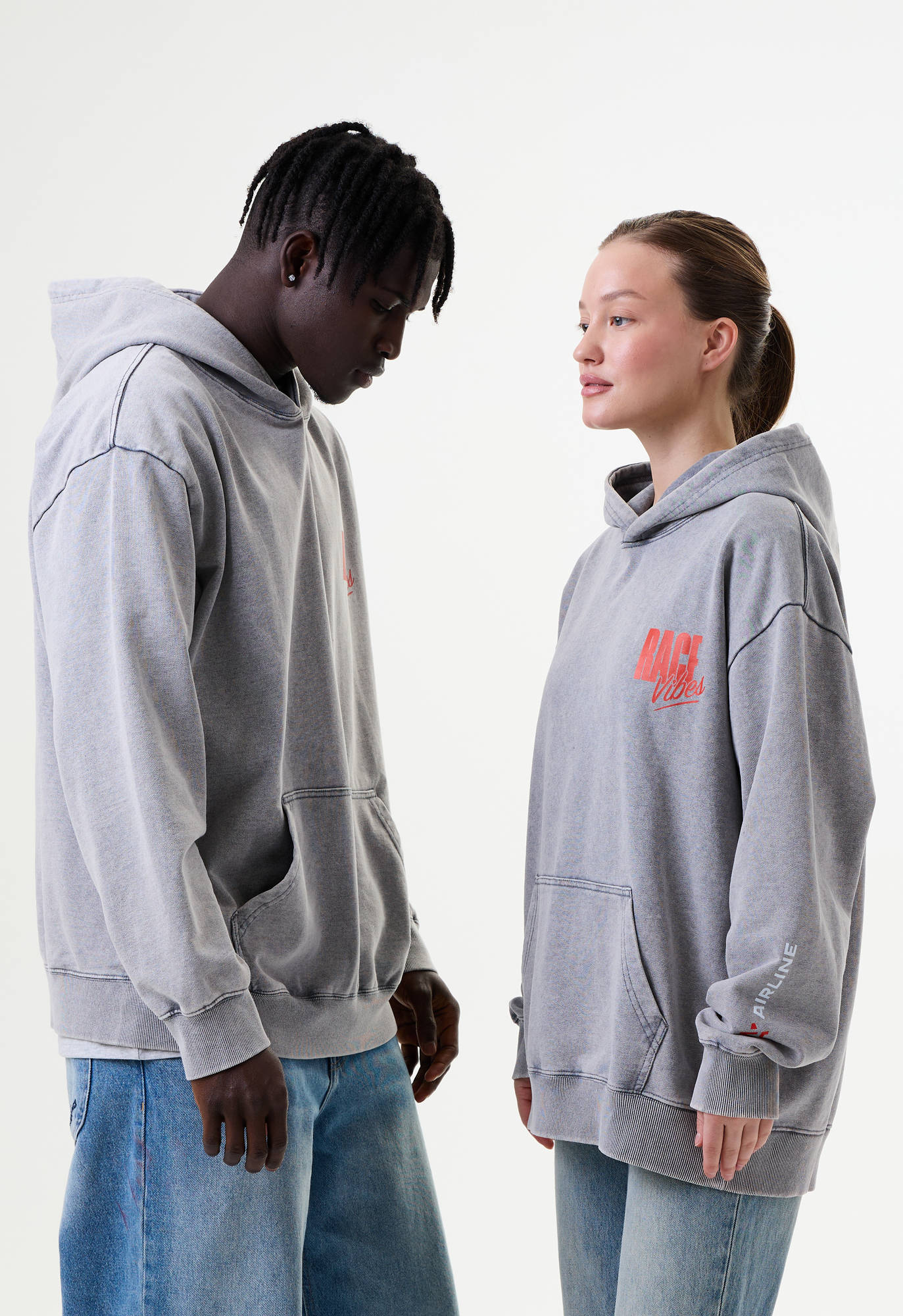 Толстовка серая унисекс Race vibes Carville Racing 2CR22 