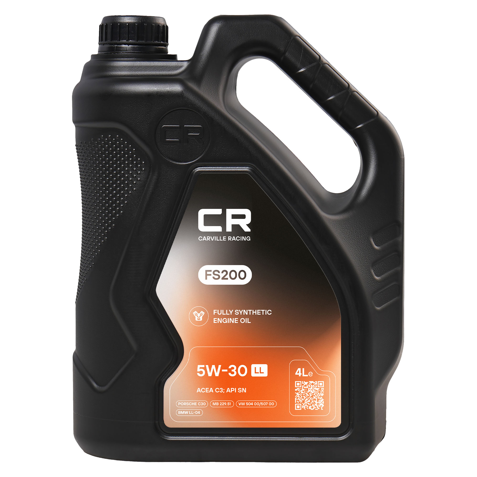Масло моторное CARVILLE RACING FS200 5W-30 LL 4L с артикулом L1D00405