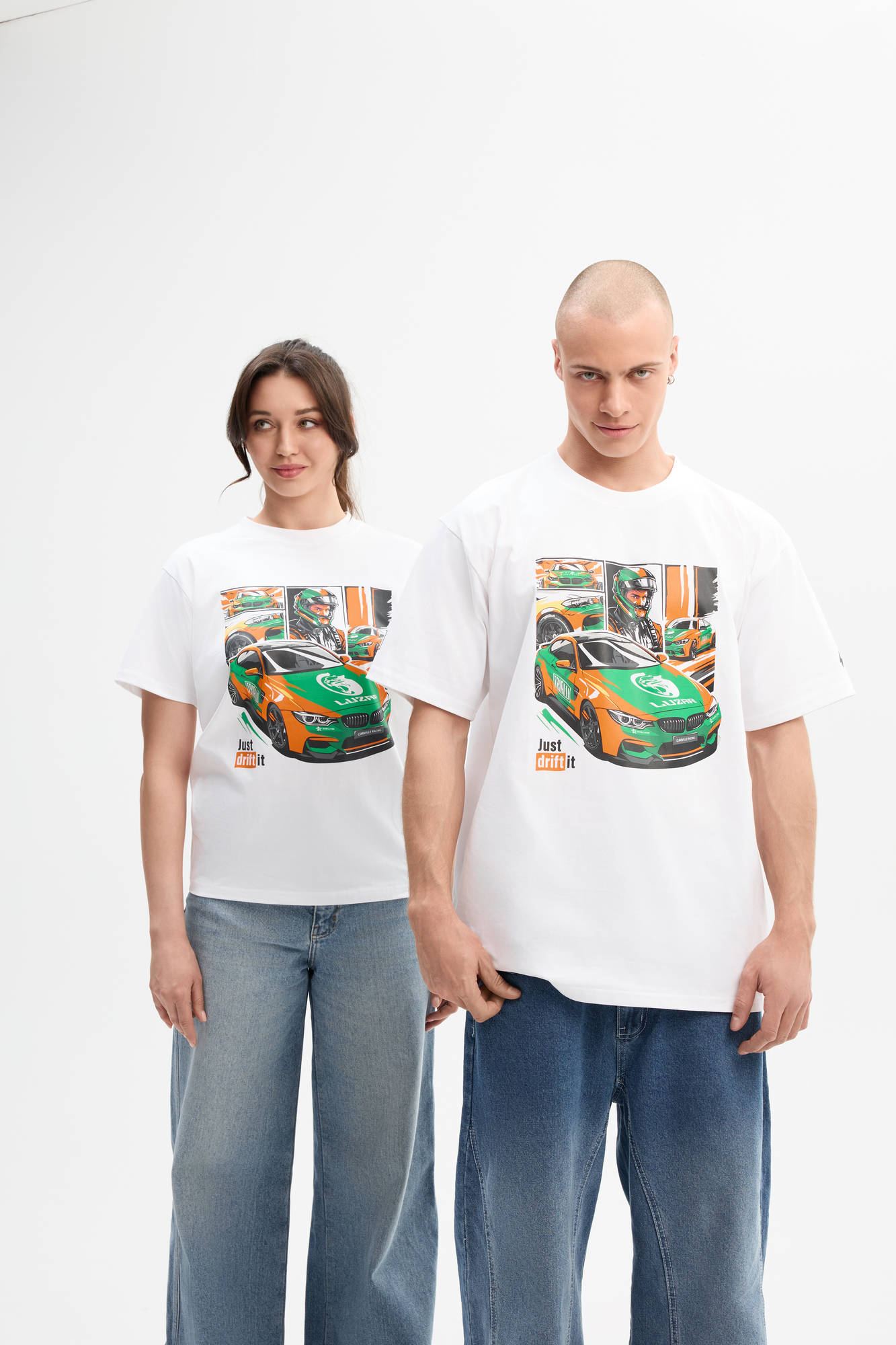 Футболка взрослая унисекс BMW Carville Racing 1CR69 