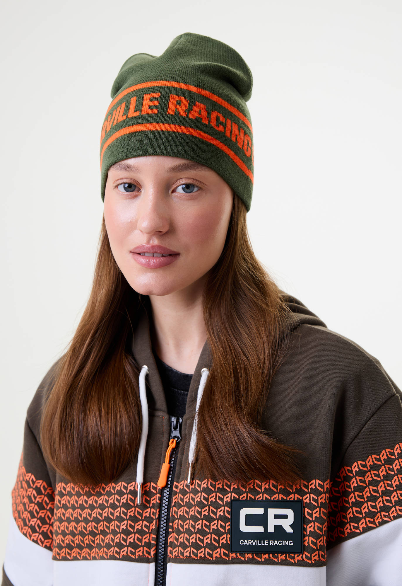 Шапка зеленая Carville Racing Carville Racing 9CR92 