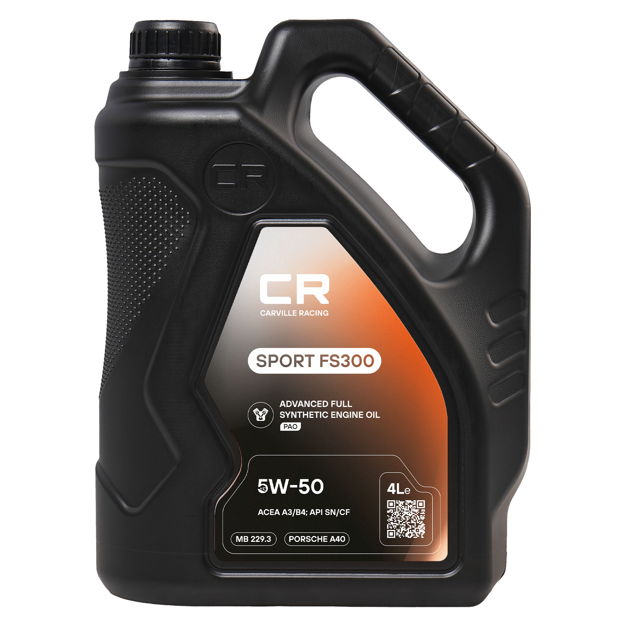 Масло моторное CARVILLE RACING SPORT FS300 5W-50 4L с артикулом L1D00403