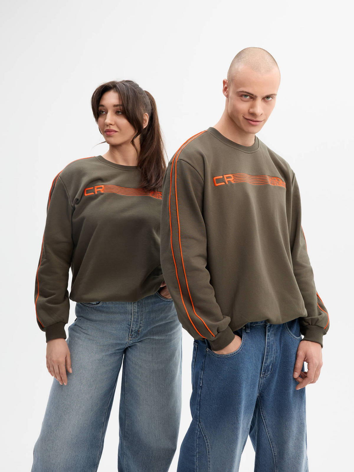 Свитшот хаки Carville Racing 2CR6 