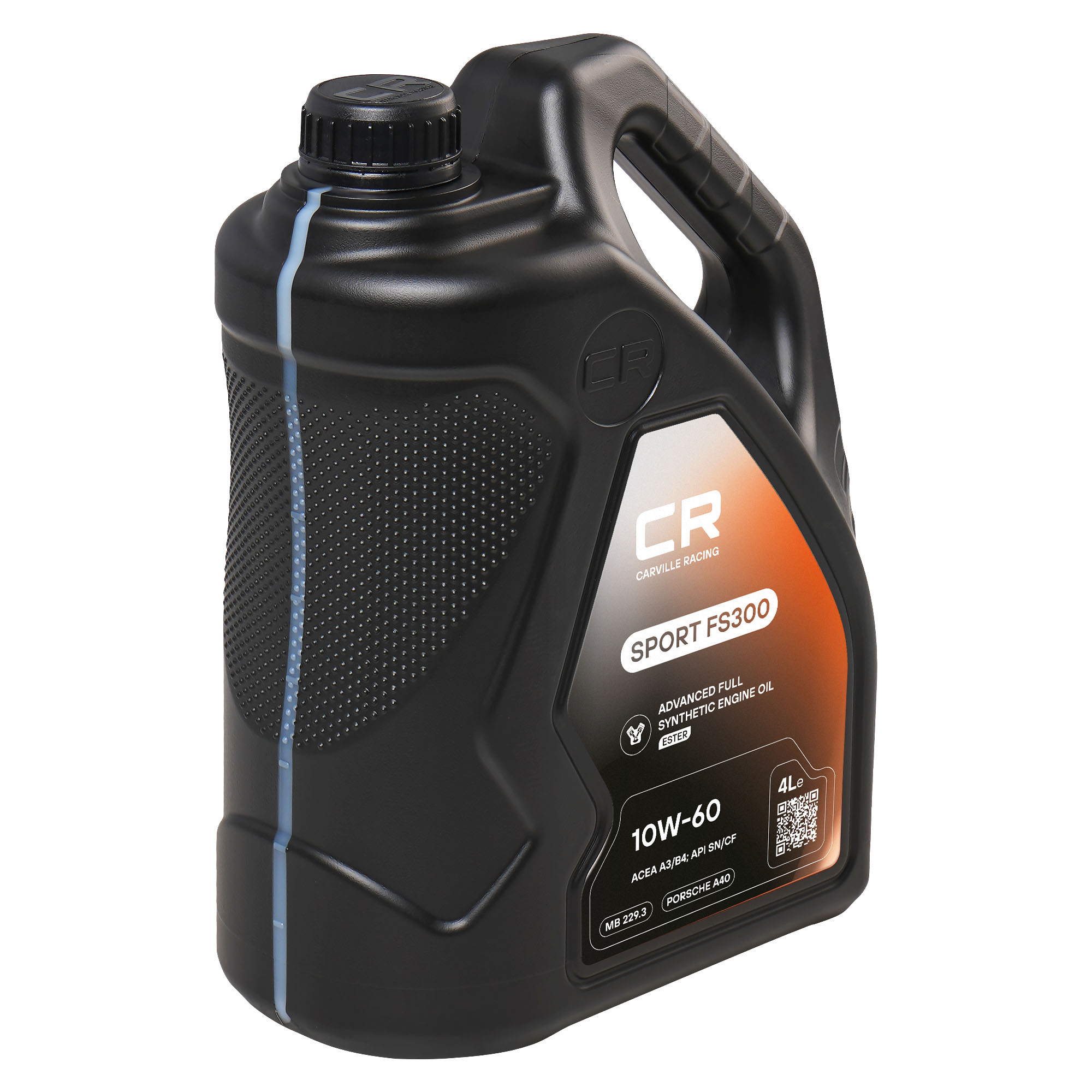 Масло моторное CARVILLE RACING SPORT FS300 10W-60 4L Carville Racing L1D00404 