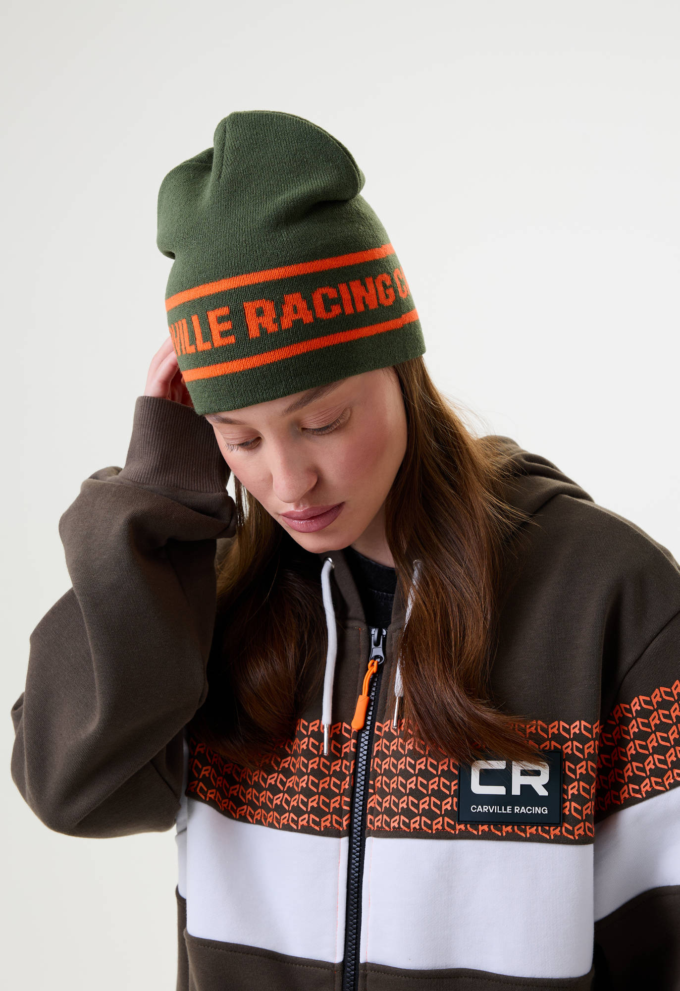 Шапка зеленая Carville Racing Carville Racing 9CR92 