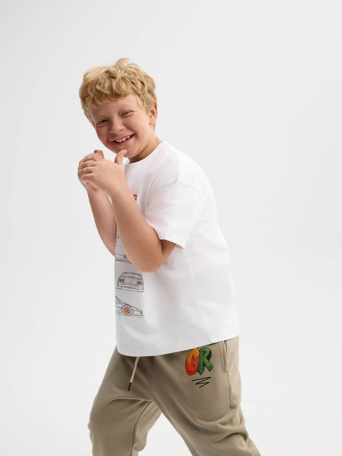 Футболка детская машинки Carville Racing 1CR46 