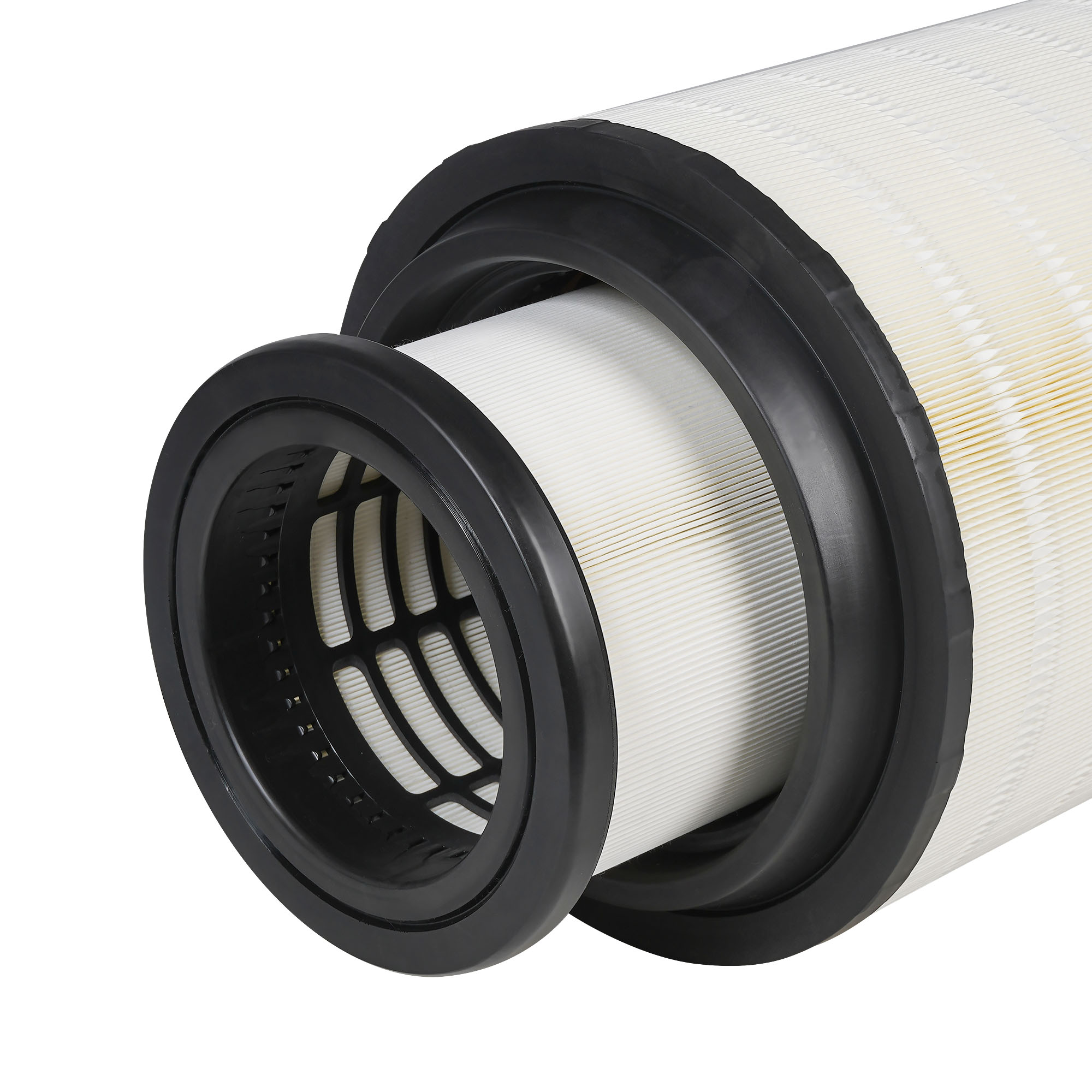 Фильтр воздушный для автомобилей FAW J6 CA3250/CA3310, Евро 5 внутр.+наружн., комплект 2шт Carville Racing TR55727 1109070-76А/1109060-50V K2845 110907050V 110907050VA 110907076A 110907076AA WG9725191102