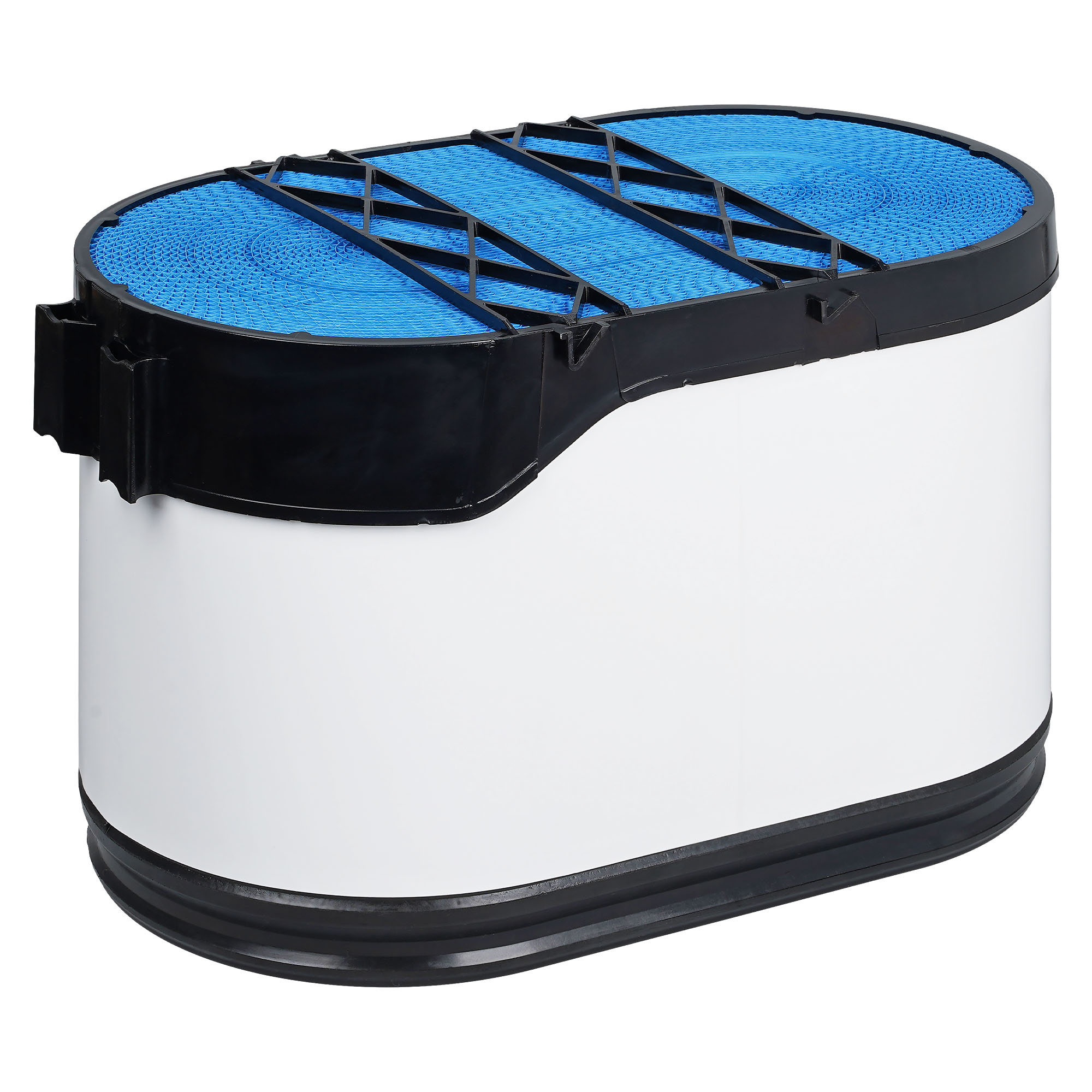 Фильтр воздушный для автомобилей Shacman X3000/5000 с двигателем WP13, основной и картридж, комплект Carville Racing TR55721 H411900000138 DZ97259191047