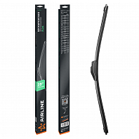 Щетка стеклоочистителя бескаркасная PLUS 700мм (28") 1 адаптер (Hook 9x3, 9x4 - Крючок 9x3, 9x4)