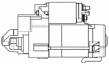 Стартер для автомобилей Land Rover Range Rover Evoque (11-)/Discovery Sport (14-) 2.2D 2кВт