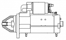 Стартер для автомобилей MAN L2000 (94-) с дв. D0824/G90 (87-) с дв. D0826 (н/о) 24В 4кВт