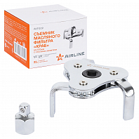 Съемник масляного фильтра "Краб" 64-100мм с плоскими захватами