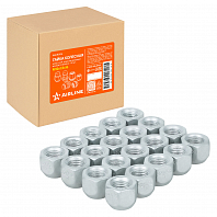 Гайка колесная M12x1,5x16, конус, ключ 19, открытая, дакромет для а/м Ford/Volvo