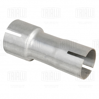 Соединитель труб глушителя под хомут d50 на d60 (алюминизированная сталь) trialli EMP 5060 4A0253609A