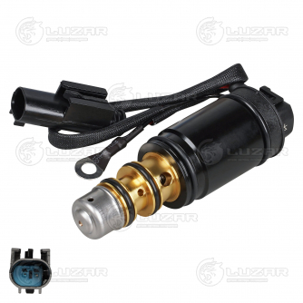 Клапан регулирующий компрессора кондиционера для автомобилей Mercedes-Benz ML (W164) (05-) (с диодом)