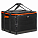 Сумка-холодильник (термосумка) "BIG SIZE", 85 л, 48*48*37 см,горизонтальная, черная airline ADCB025 
