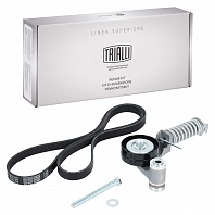 Ремкомплект привода для автомобилей Opel Astra H (04-)/Corsa D (06-) 1.2i/1.4i AC+ (5PK1355+натяжитель)