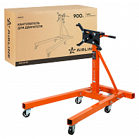 Кантователь для двигателя 900кг, складной, усиленная конструкцией рамы