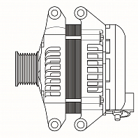 Генератор для автомобилей BMW X5 E70 (10-)/5 F07 (09-) 3.0i 210A