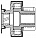 Привод стартера (бендикс) для автомобилей Mercedes-Benz GLK X204 (15-)/V W447 (14-) 2.1CDI