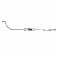 Глушитель для автомобилей Opel Corsa D (06-) 1.4i дополнительный (резонатор) (алюминизированная сталь)