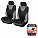 Чехлы для сидений универсал. "RS-1",передние, 2 шт.(4 предм.), полиэстер, черн./сер. airline ACS-PP-02 