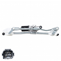 Стеклоочиститель в сборе для автомобилей Nissan Micra III (02-)