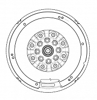 Маховик двухмассовый для автомобилей Mercedes-Benz Sprinter W906 (06-) (дв. OM651) 2.1D