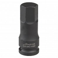 Головка ударная торцевая 1/2"DR внешний шестигранник H24 L=78 мм