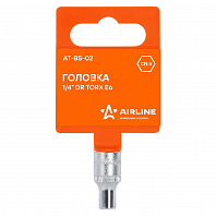 Головка торцевая 1/4" DR TORX E6
