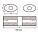 Глушитель универсальный (овальный) D=105x170, L=380, d=52 (1 вход 1 выход с камерой) (нержавеющая сталь) (резонатор) trialli EAM 22L38052 22L38052
