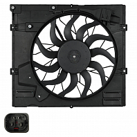 Электровентилятор охлаждения для автомобилей TANK 300 (21-) 2.0T (с кожухом)