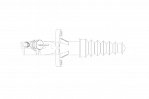 Цилиндр сцепления для автомобилей Citroen C3 Picasso (08-) рабочий