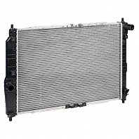 Радиатор охлаждения для а/м Chevrolet Aveo (05-) 1.2i/1.4i MT A/C+ (паяный) МП-серия