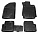 Ковры для Toyota Corolla (00-07) (RHD), 4 шт., выс.борт, 3D с подпятником, ТЭП, черн. airline ACM-PS-79 