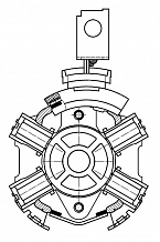 Узел щеточный стартера для автомобилей BMW X3 F25 (10-) 2.0D/X6 E71 (10-)/X5 E70 (10-) 3.0D