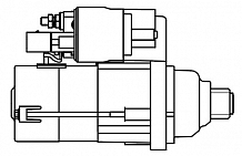 Стартер для автомобилей VAG Touran (03-) 1.9TDI 2кВт