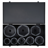 Набор головок ударных 3/4" 8пр. (50-100мм) металл.кейс