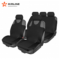 Чехлы-майки F3k компл. передн./задн.(9 предм.), полиэстер, цвет черный