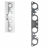 Прокладка коллектора выпускного для автомобилейЛада 2112 металлическая