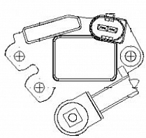 Ругулятор напряжения генератора для автомобилей BMW X5 E53 (03-)/X3 E83 (05-) 3.0D