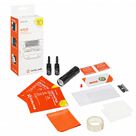 Набор для ремонта стекла сенсор. экрана 16пр.(клей светоотвержд.,фонарик UV,обезжир.и проч.)