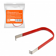 Съемник для колпачков колесных болтов, "пинцет", металл обрезиненный