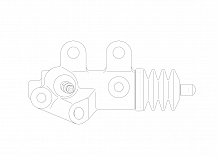 Цилиндр сцепления для автомобилей Toyota RAV4 (00-) / (06-) 2.0i, 2.4i / Camry (01-) 2.4i рабочий