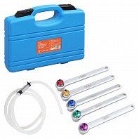 Ключи для прокачки тормозной системы, 7-11 мм, набор 6пр., кейс