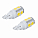 Лампa светодиодная T10 (W5W), 6000K (Белый), 12В, 1.1Вт, 9LED, Полярная airline AEAR305 