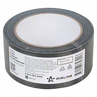 Лента клейкая армированная (скотч), 48мм*25м, черная